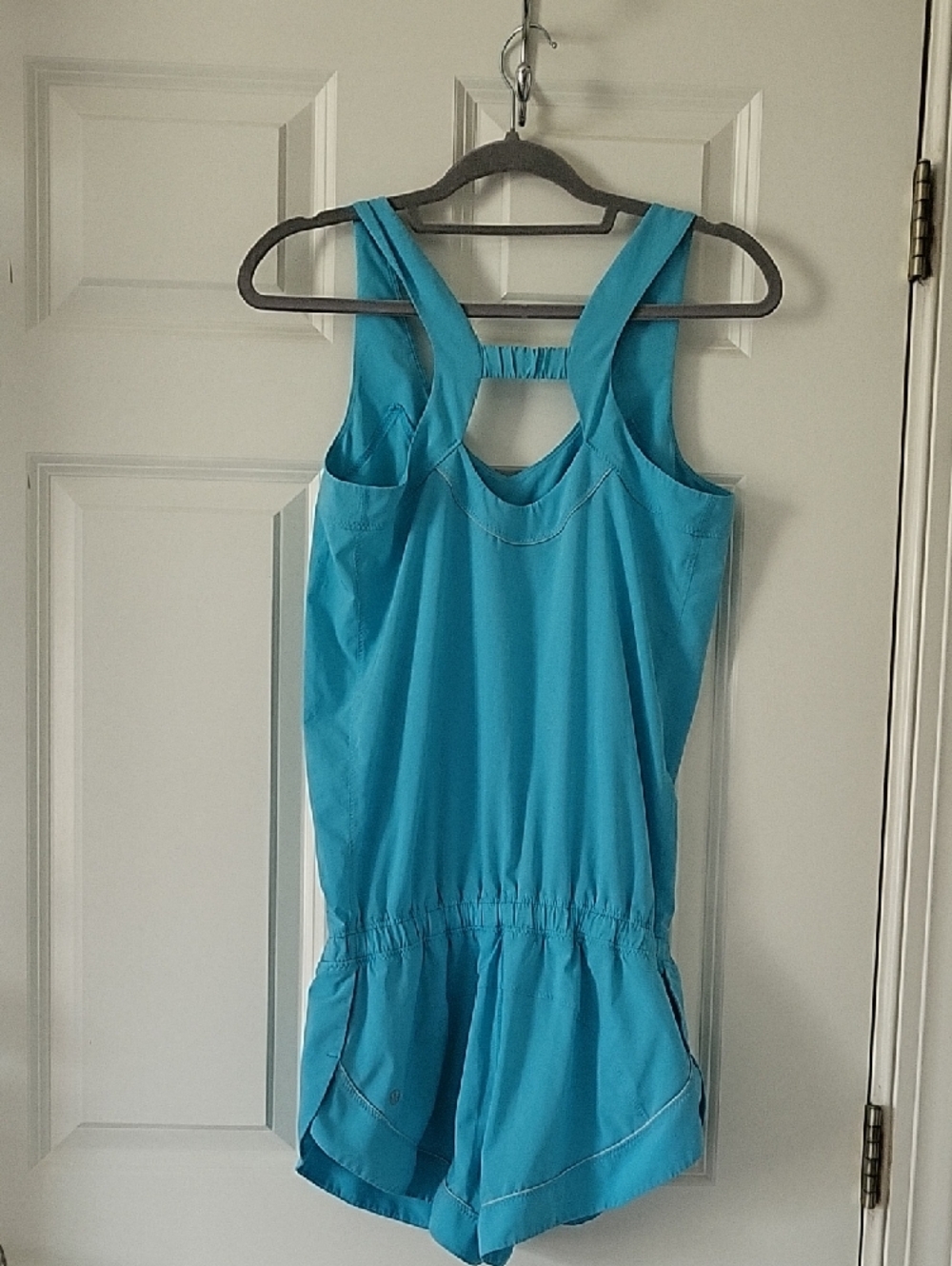 Lululemon Speedy Runsie Blue Romper Size 6/8 (See Measurements) - Picture 3 of 8